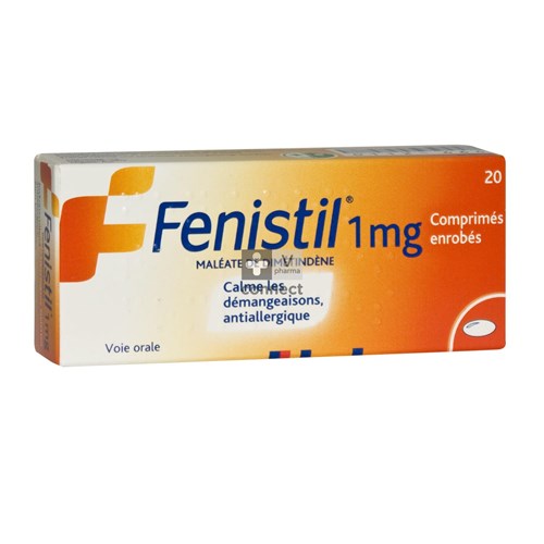 Fenistil Drag 20 X 1mg