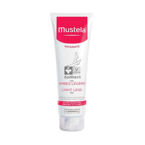 Mustela Maternité Gel Jambes Légères 125 ml