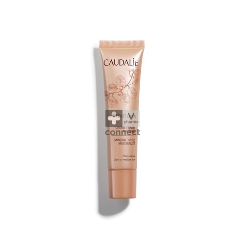 Caudalie Teint Divin Crème Teintee Minérale Peaux Claires 30 ml