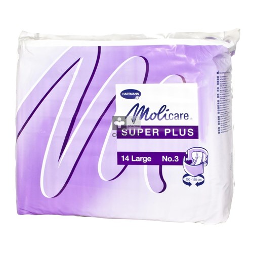 Molicare Super Plus Large 4 x 14 Changes Complets