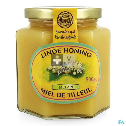 Melapi Miel Tendre 500 g Tilleul