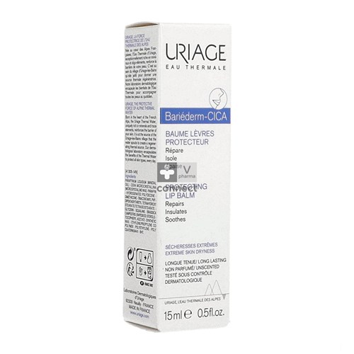 Uriage Bariederm Lippenbalsem Tube 15ml