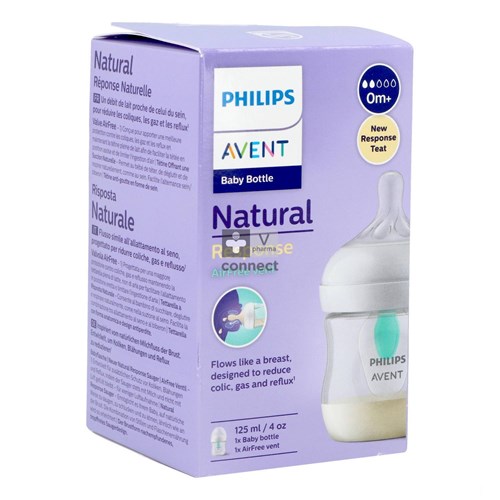 Avent Biberon Natural Airfree 125 ml