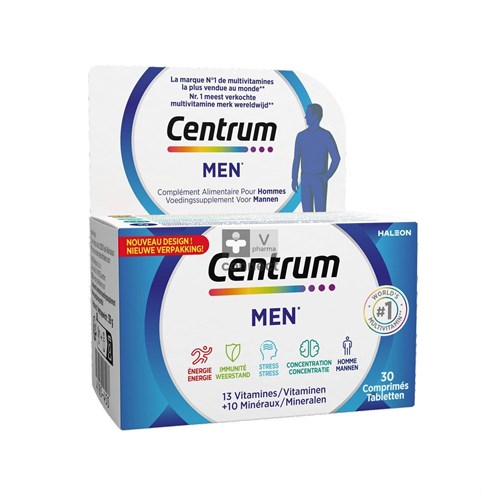 Centrum Men 30 Comprimés