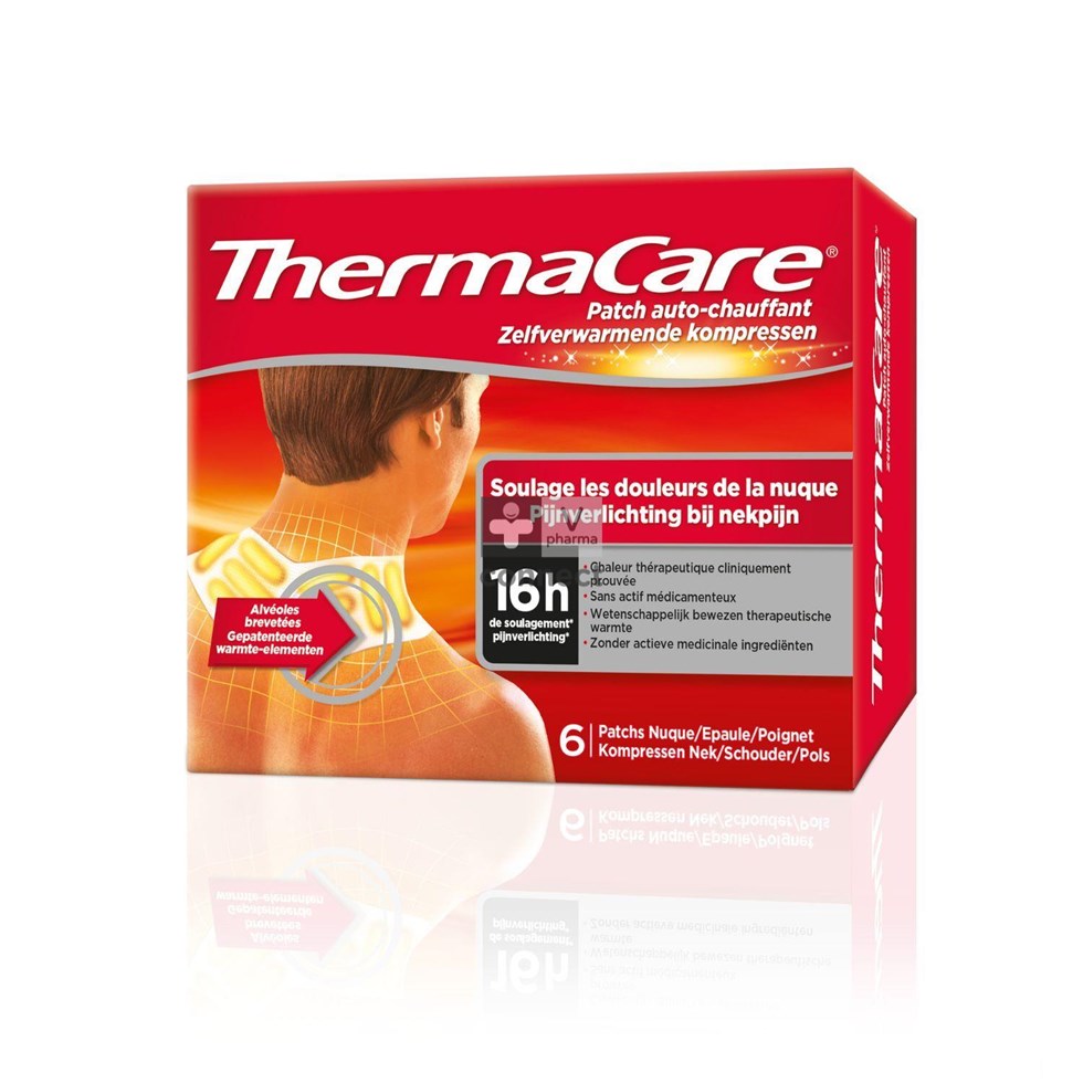 Thermacare Kp Zelfwarmend Nek-schouder-pols 2x3