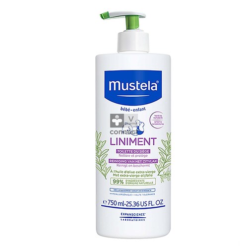 Mustela Bébé Liniment 750 ml Flacon Pompe