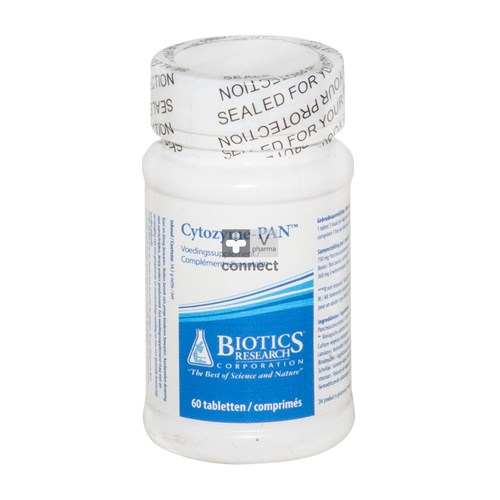 Biotics Cytozyme Pan 60 Comprimés