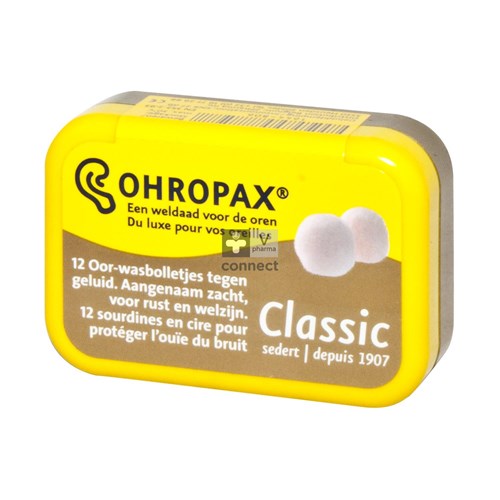 Ohropax Oordoppen Wax 12