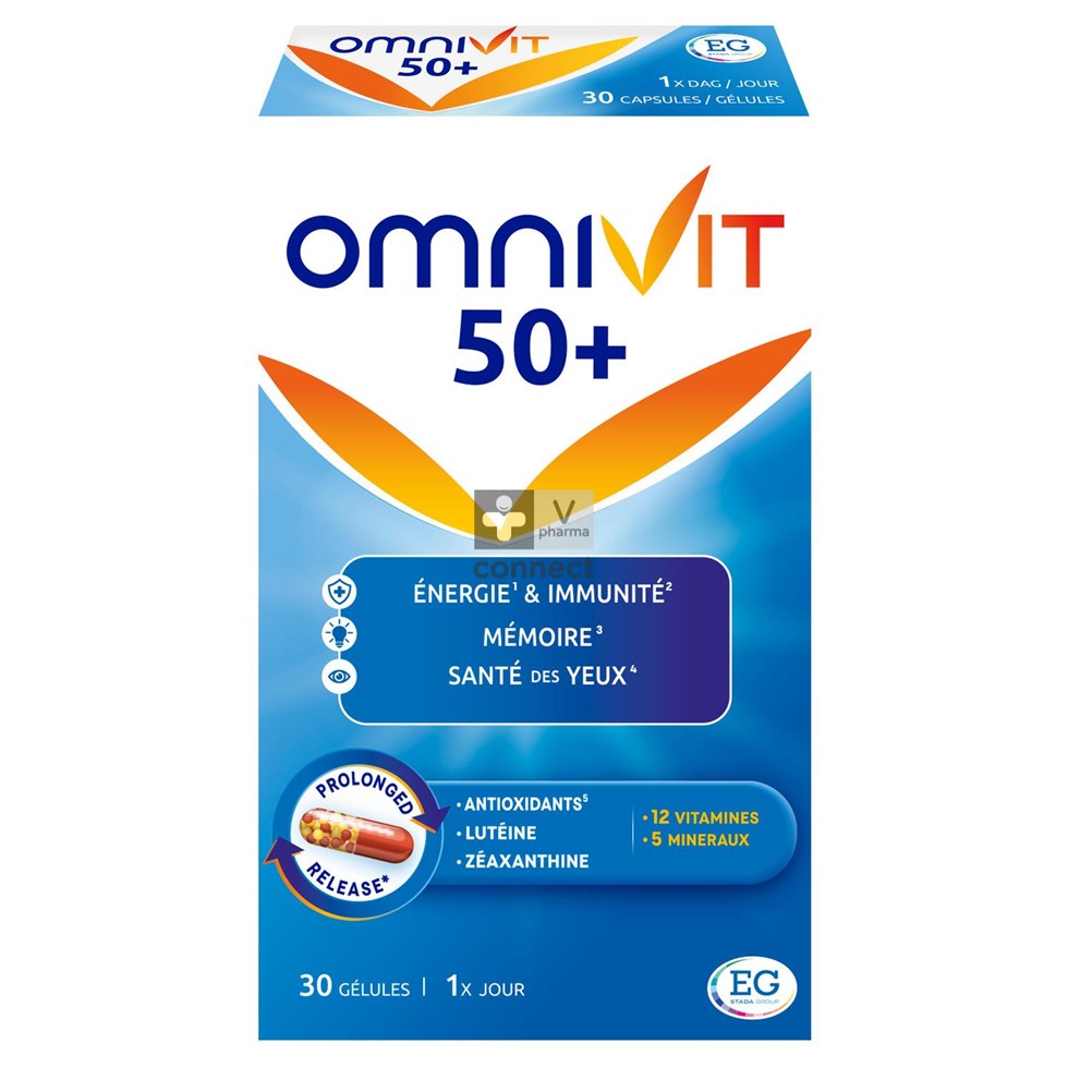 Omnivit 50+ 30 Capsules