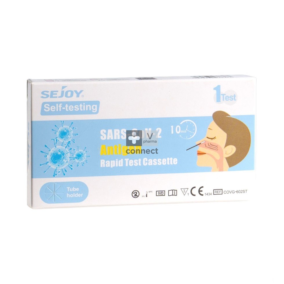 Sejoy Sars-cov-2 A/geen Rapid Test Kit 1 O'life