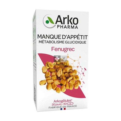 Arko Fenugrec Bio 40 Gelules