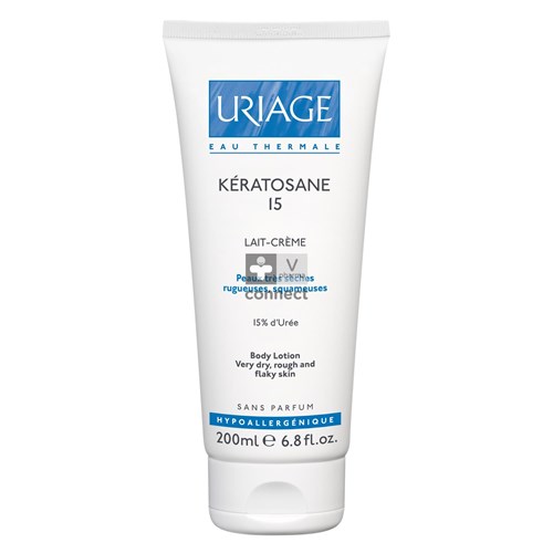 Uriage Keratosane 15 Lait Crème 200 ml