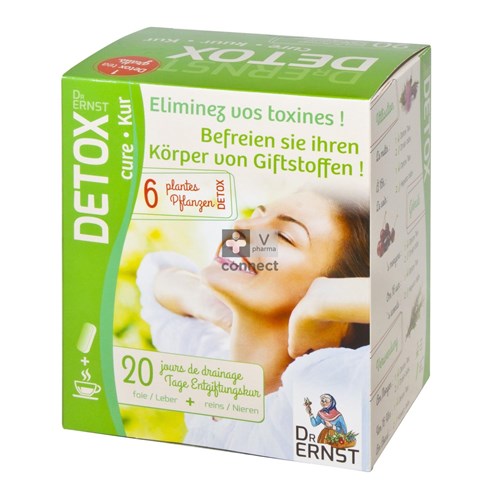 Dr Ernst Detox Cure Drainage 20 Jours