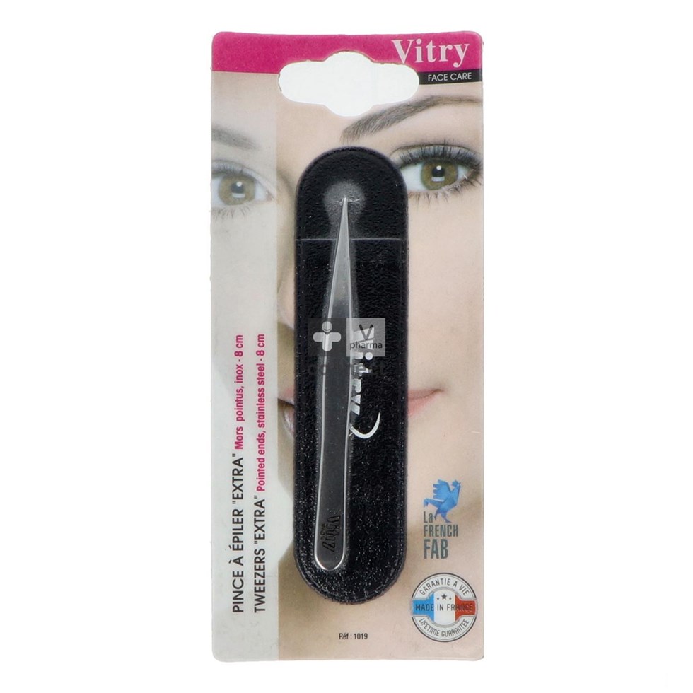 Epileerpincet "extra Puntig" Inox