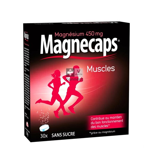 Magnecaps Crampes Musculaires 30 Comprimes Effervescents