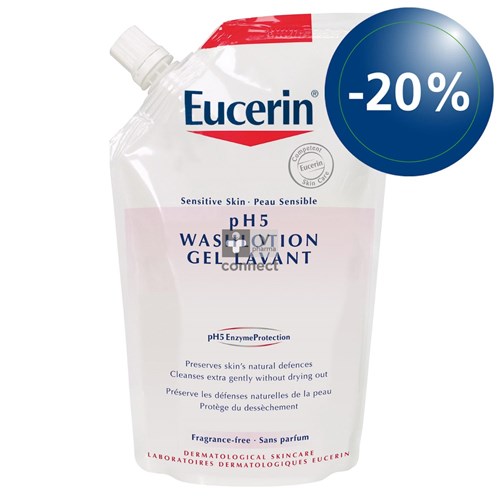 Eucerin Ph5 Waslotion Navulling 400ml -20%