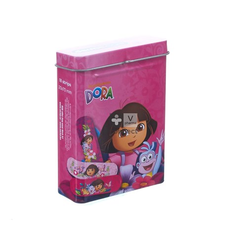 Dermo Care Dora Girls Pleister Strips 18