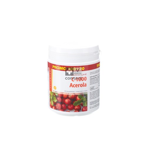 Fytostar Vitamine-Energie Vitamine C 1000 & Acerola 120 Comprimés