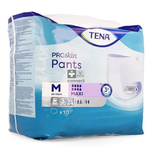 Tena Proskin Pants Maxi Medium 10 Pièces