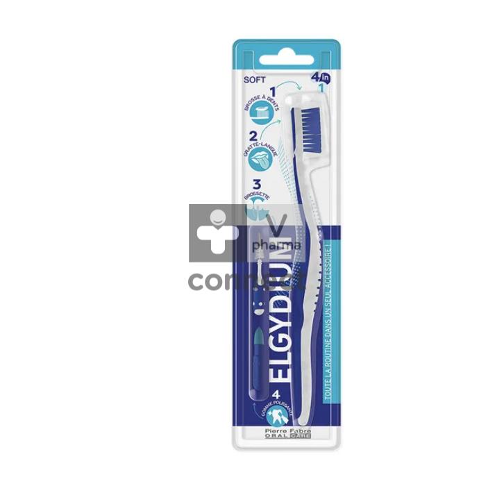Elgydium Brosse à dents 4 In 1