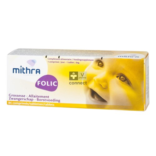 Mithra Folic 84 Comprimés