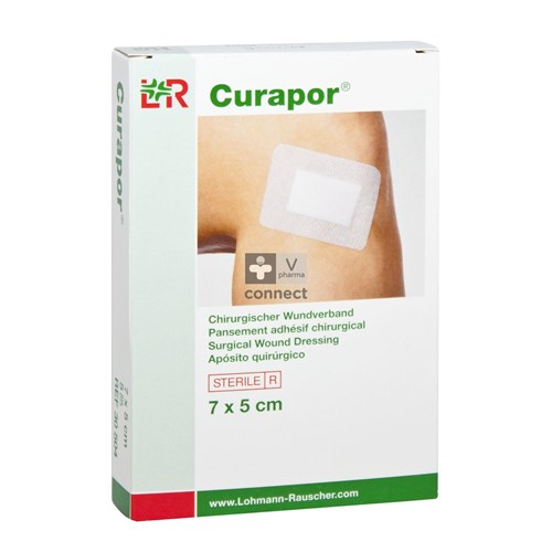 Curapor Pansement Sterile 7 X  5 cm  5 Pieces