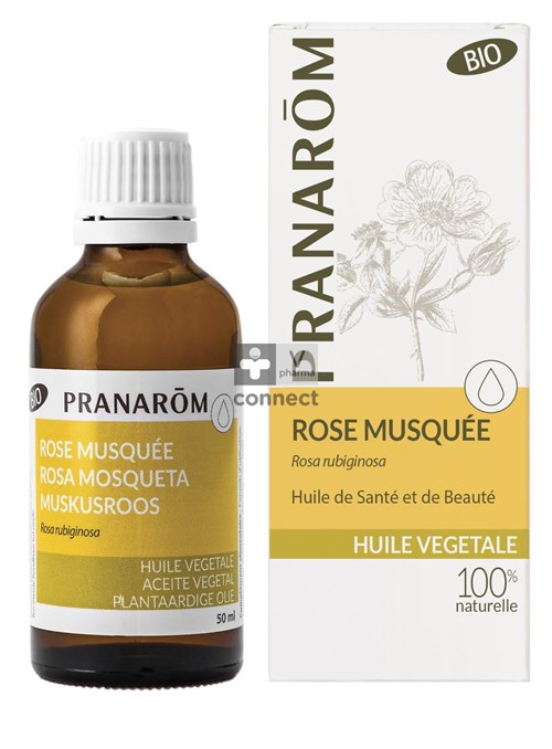 Wilde Rozen Bio Plant.olie 50ml Pranarom