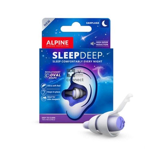 Alpine Sleepdeep Bouchon Oreille 1 Pièce