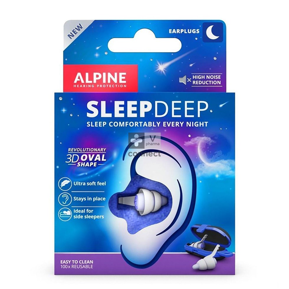 Alpine Sleepdeep Oordoppen 1p