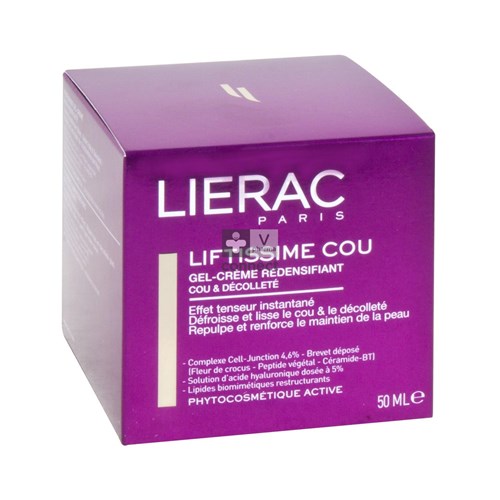 Lierac Liftissime Cou Gel Crème Redensifiant 50 ml