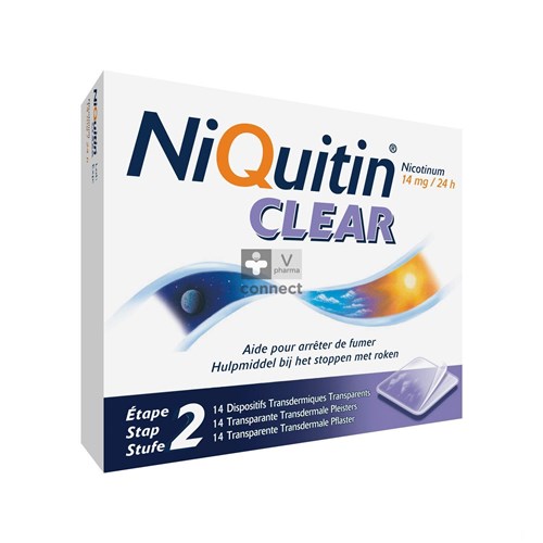 Niquitin Clear Patches 14 X 14mg