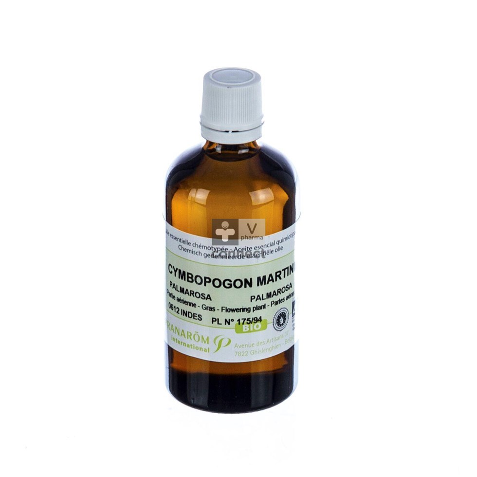 Pranarom Palmarosa Huile Essentielle Bio 100 ml