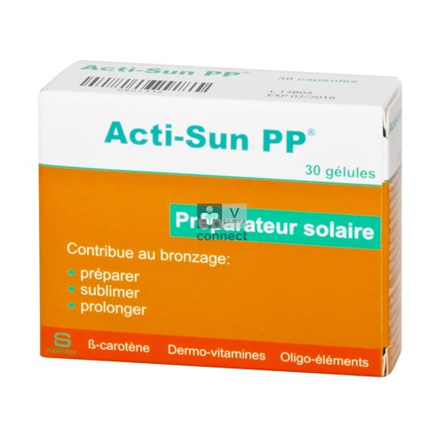 Acti-sun Pp Caps 30