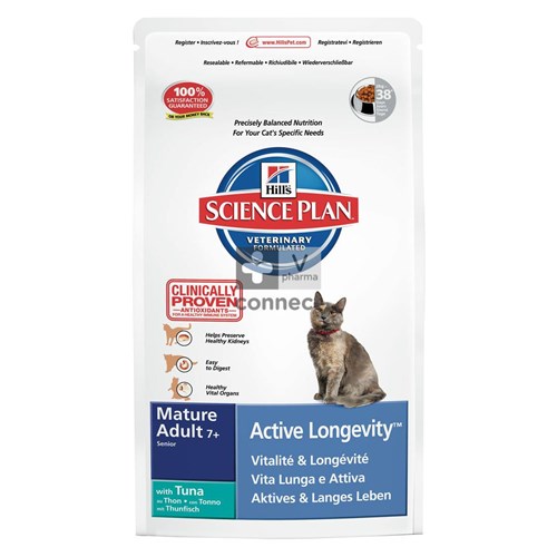 Hills Science Plan Feline Mature Adult Active Longevity 2 Kg Thon