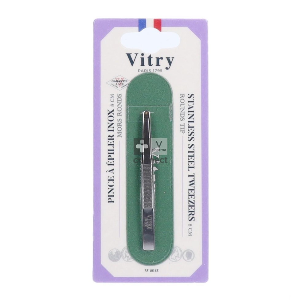 Epileerpincet Rond Inox