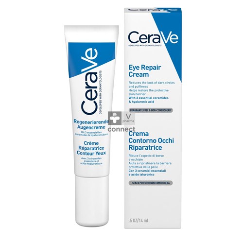 Cerave Crème Réparatrice Contour Des Yeux 14 ml