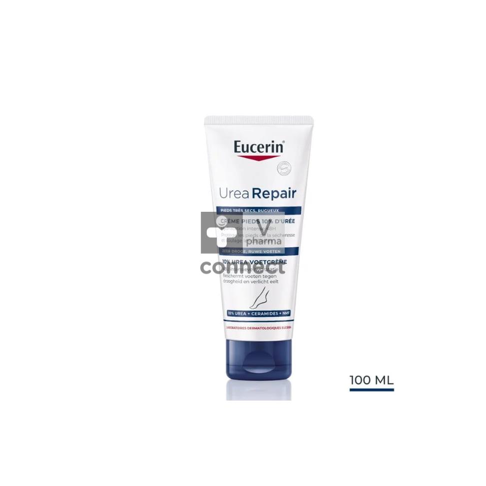 Eucerin Urearepair Voetcreme 10% Urea Tube 100ml