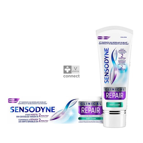 Sensodyne Dentifrice Clinical Repair Deep Clean 75Ml