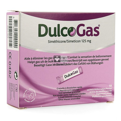 Dulcogas Granul. Sticks 18x125mg