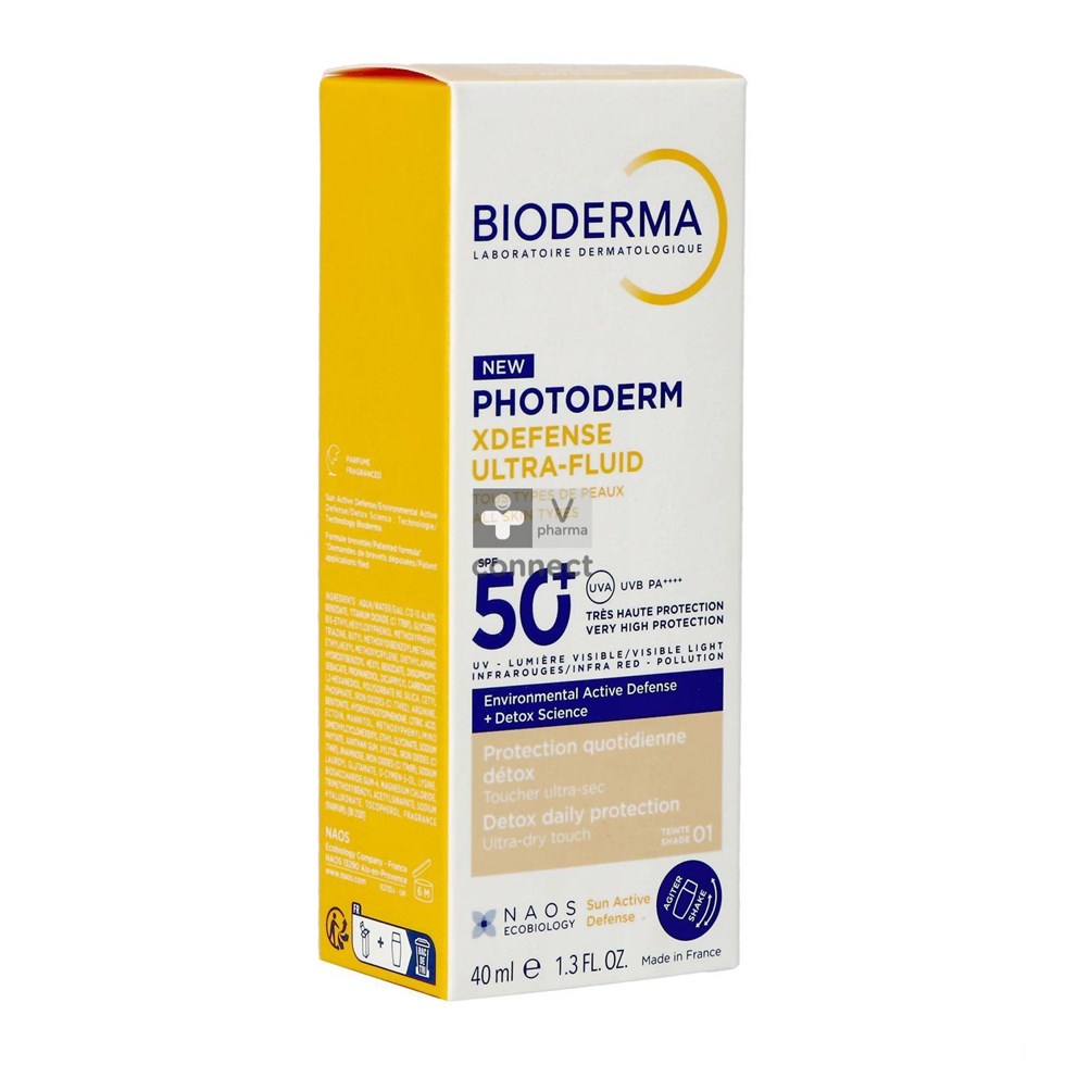 Bioderma Photoderm Xdefense Ultrafluide 01 SPF 50+ 40ml