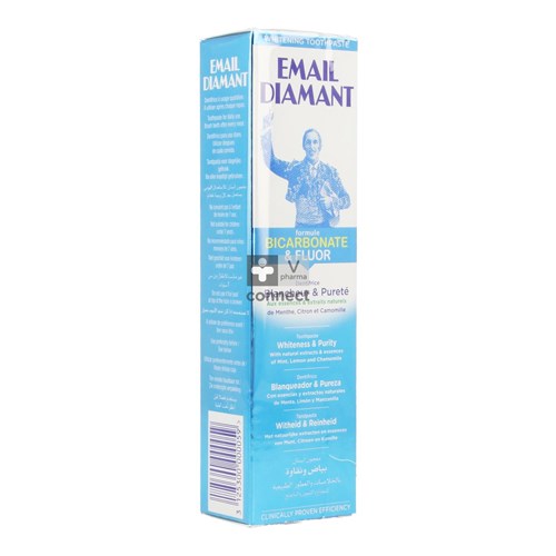 Email Diamant Dentifrice Bicarbonate & Fluor 50 ml