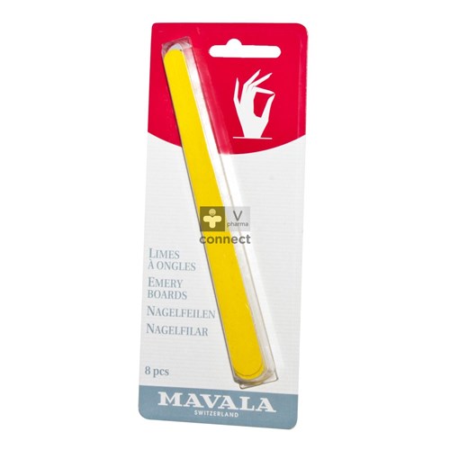 Mavala Ongles Lime 15 cm 8 Pièces