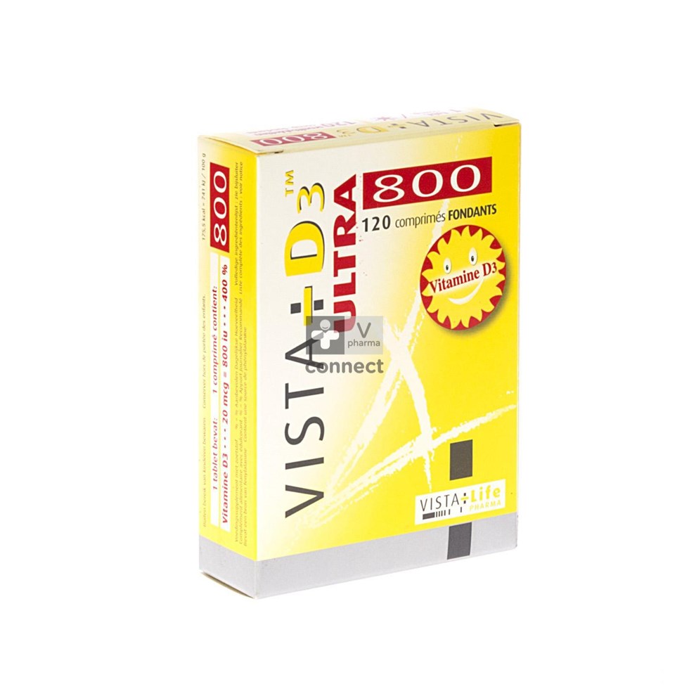Vista D3 800 Ultra 120 smelttabletten