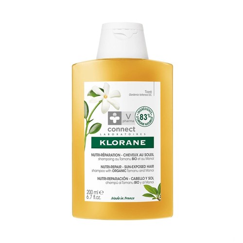 Klorane Capil. Sh Tamanu&monoi Bio 200ml