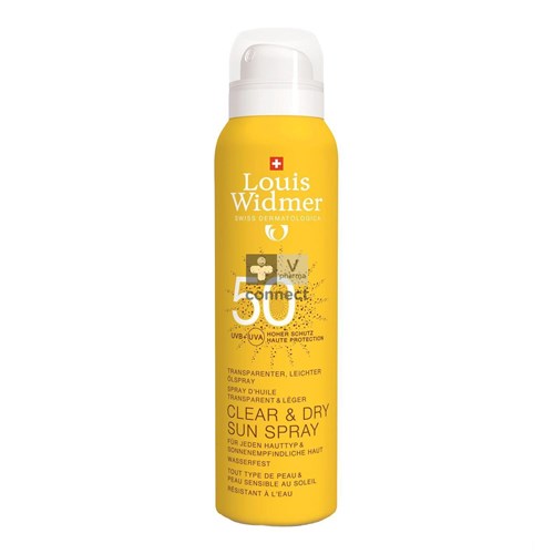 Widmer Sun Clear & Dry N/parf Spray 200ml