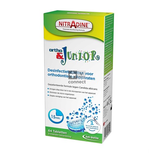 Nitradine Ortho & Junior Tabl 64