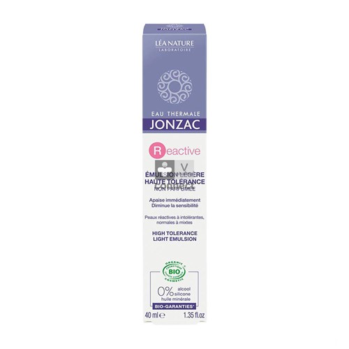 Jonzac Emulsion Legere Haute Tolerance 40 ml