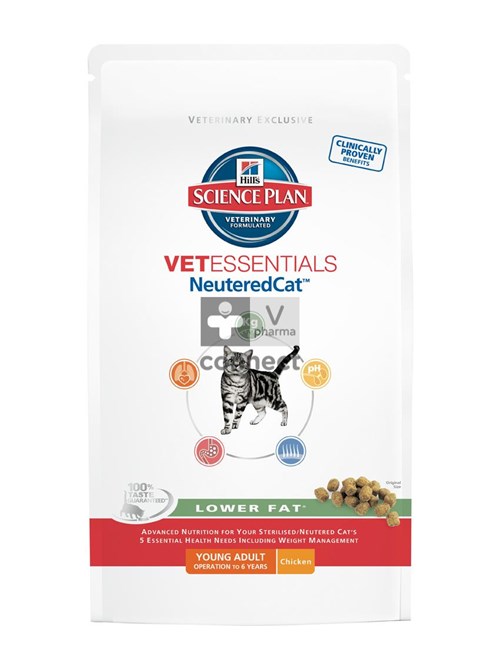 Hills Science Plan Vet Essentials Feline Young Adult Neutered Cat 1,5 Kg