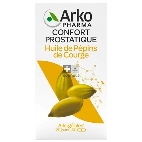 Arko Huile de Pepins de Courge 60 Gélules