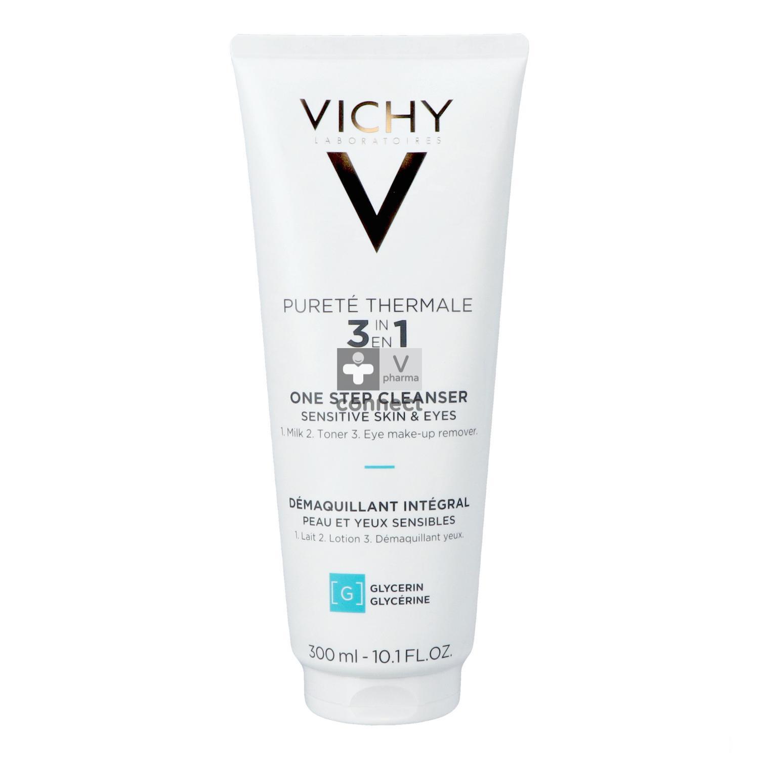 Vichy Pt 3in1 Makeup Verwijder.huid&ogen Gev.300ml